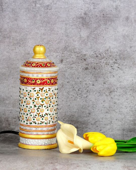 Marble Handcrafted Decorative Table Lamp