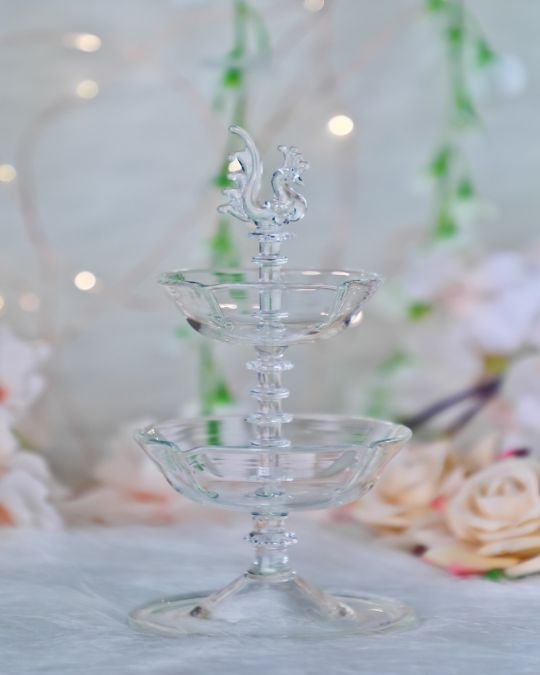 Handcrafted Duo Oil Lamp