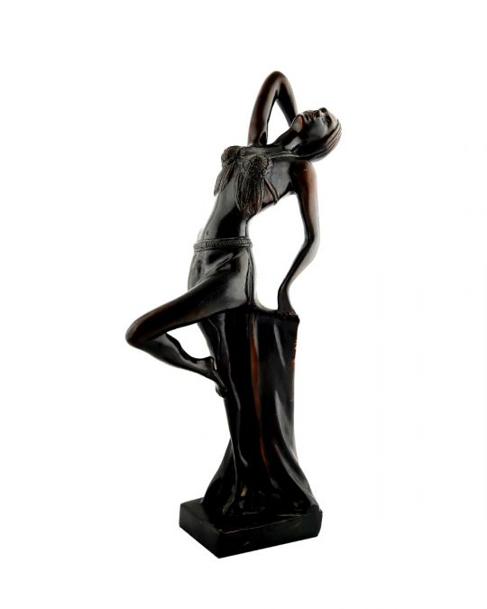 Brass Handcrafted Dancing Lady