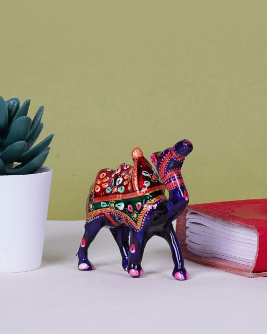 Metal Handcrafted Camel Decorative Showpiece