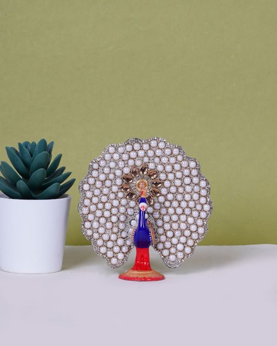 Metal Handcrafted Decorative Dancing Peacock