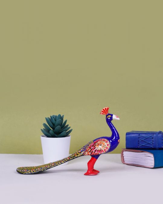 Metal Handcrafted Decorative Peacock