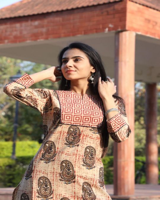 Bagru Hand Block Printed 2 pc Suit Set