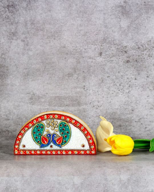 Marble Handcrafted Napkin Holder