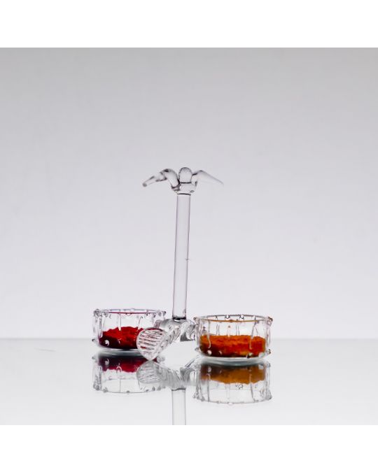 Crystal Handcrafted Kumkum Holder