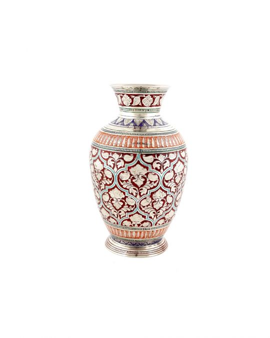 Jaipur Design- Brass Handcrafted Flower Vase