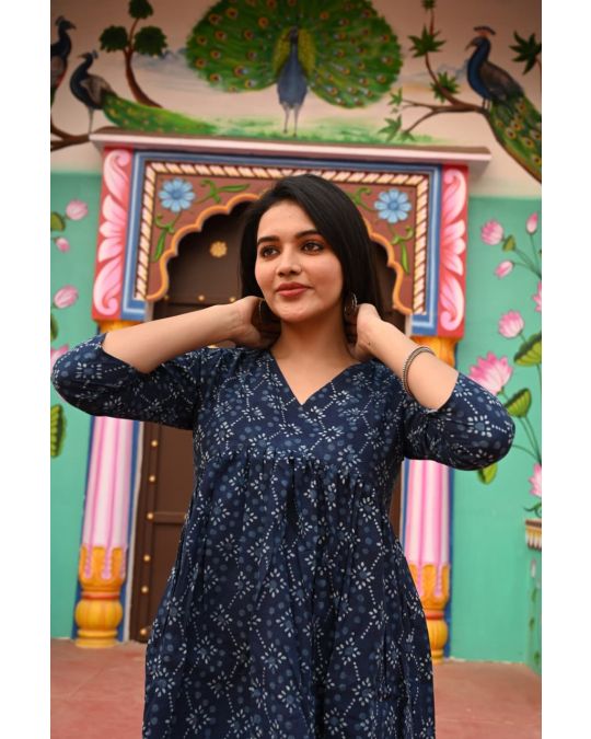 Bagru Print Everyday Cotton Top