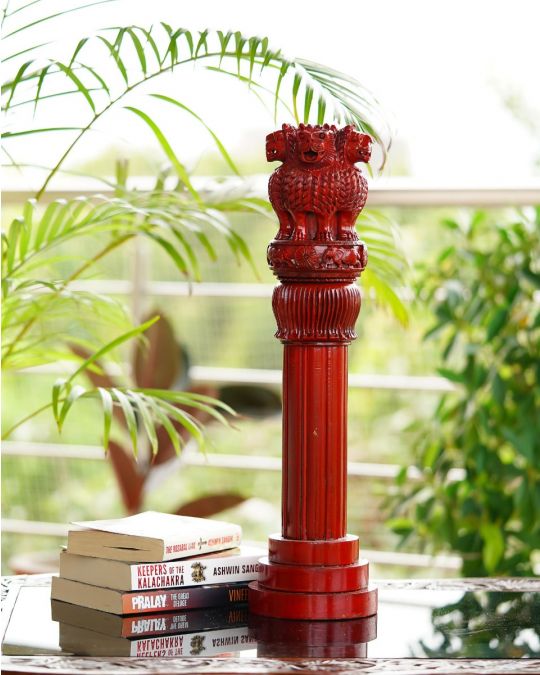 Kadam Wood Handcrafted Ashok Stambh