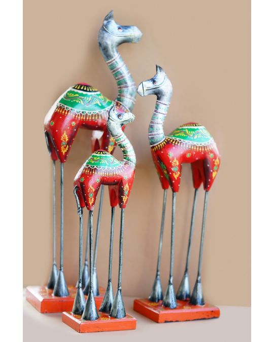 Metal Camel Decorative Showpiece