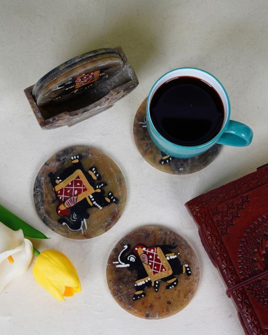 Marble Handcrafted Coasters