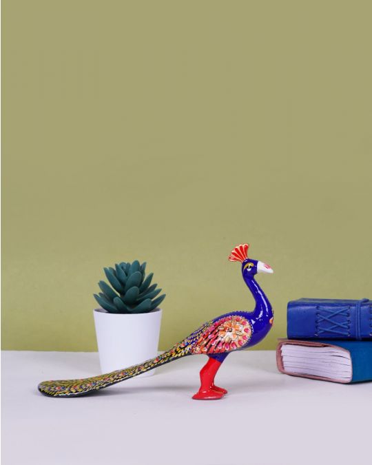 Metal Handcrafted Decorative Peacock