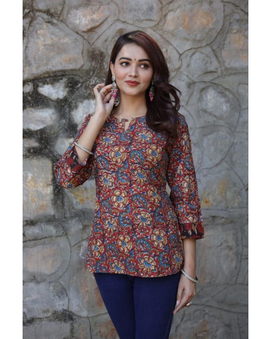 Handblock Printed Kurti