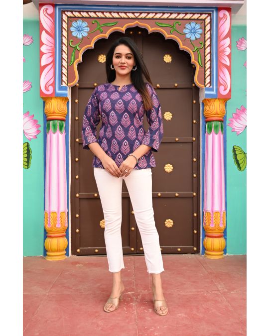 Purple Kurti