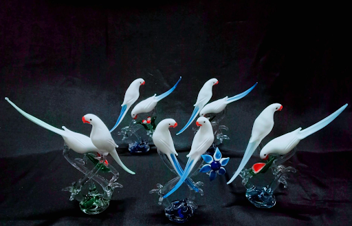Glass figurines