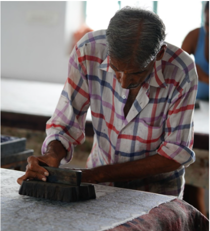 Jaipur Bagaru Print on Cloths